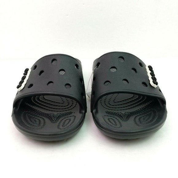 Crocs Classic Slip On Comfort Slide Sandals Black Mens Sz 5 main image 3
